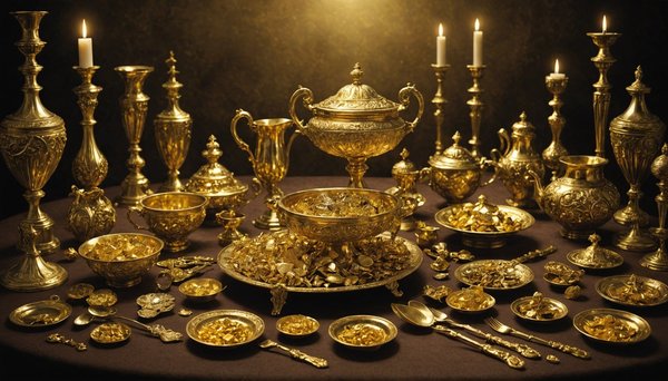 Explorez les trésors en vermeil par arthur bertrand