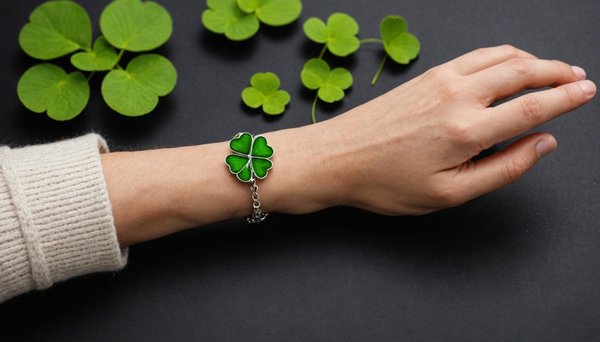 Bracelet trèfle : élégance et chance à portée de main
